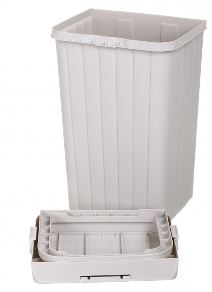 Кошик для білизни RIO Twins 36,1х27,3х58,1 см 40 л бежевий 