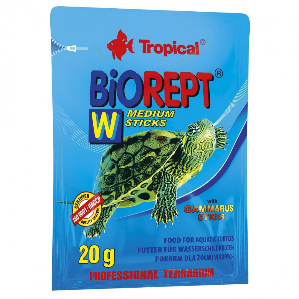 Корм Tropical для рептилій Biorept W гранули 20 г