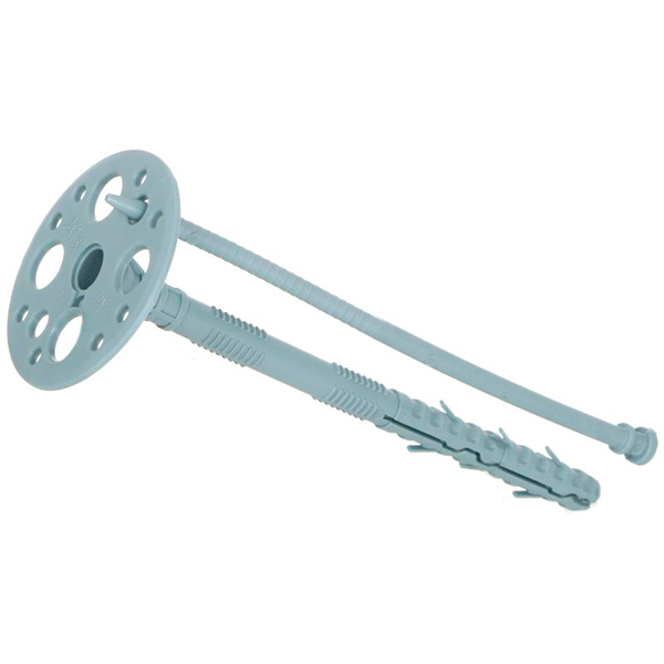 Дюбель с пластиковым гвоздем BauGut 10x160 мм 12 шт