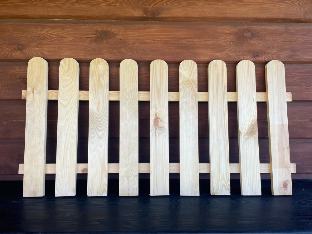 Декоративное ограждение для клумб 1200х600 мм