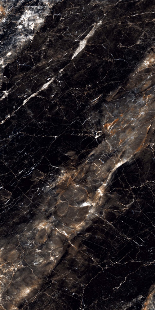 Плитка Cerossa Ceramica Allure black high glossy 60x120 см