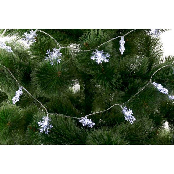 Гірлянда лінійна LED 20 ламп 2 м біла