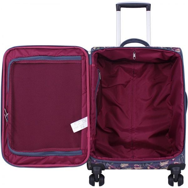 Валіза Bagland Марсель 36 л фіолетовий 339 (0037966194) 