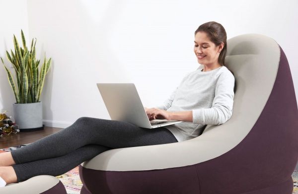 Крісло надувне Bestway Comfort cruiser 122х81 см в асортименті