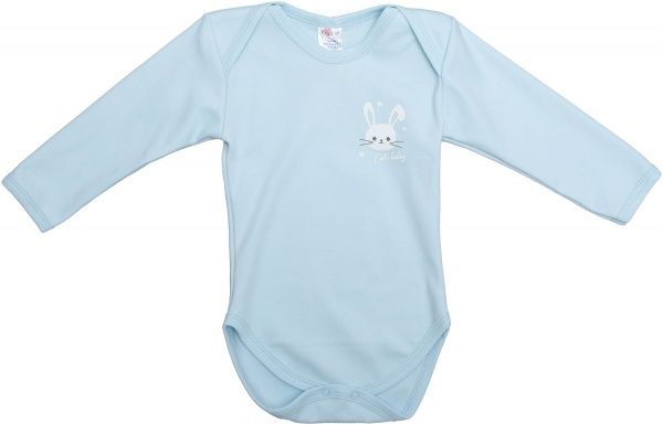 Боди детское для мальчика Моя планета р.80 голубой Б301-1 