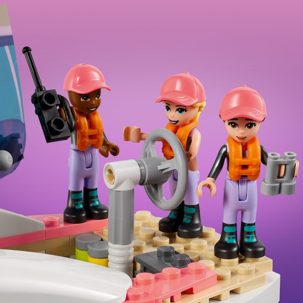 Конструктор LEGO Friends Пригоди Стефані на вітрильному човні 41716