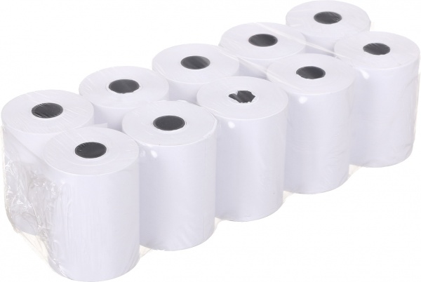 Лента кассовая ширина 57 мм 30 м 10 штук в спайке