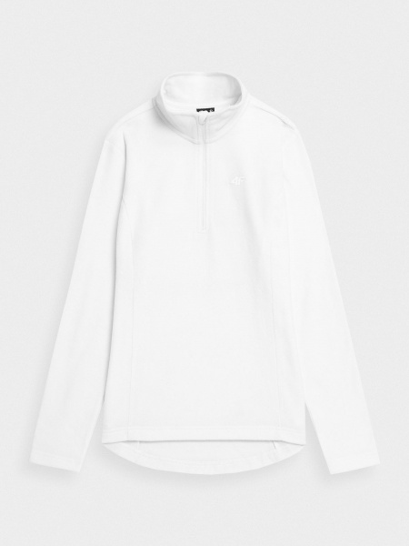 Джемпер 4F FLEECE UNDERWEAR F015 4FAW22UFLEF015-10S р. S белый