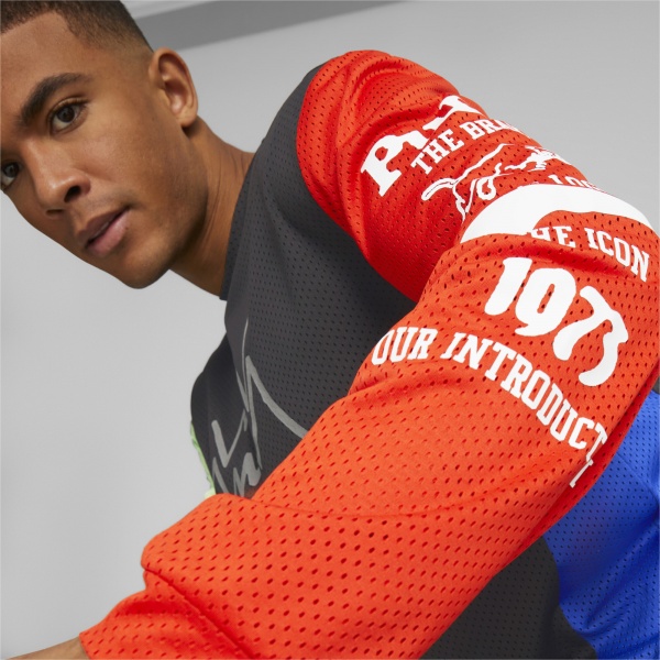 Свитшот Puma INSIDE CUT JERSEY 53853301 р. 3XL черный