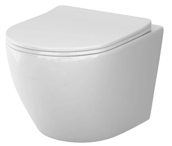 Унитаз подвесной AM.PM Like CLA1900SC AquaSpin с сиденьем