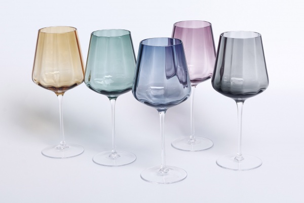 Бокал для вина Optic Green 19-3589A 530 мл 1 шт. Wrzesniak Glassworks 