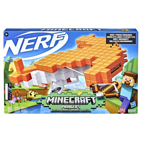Бластер-арбалет Nerf Minecraft Pillager F4415