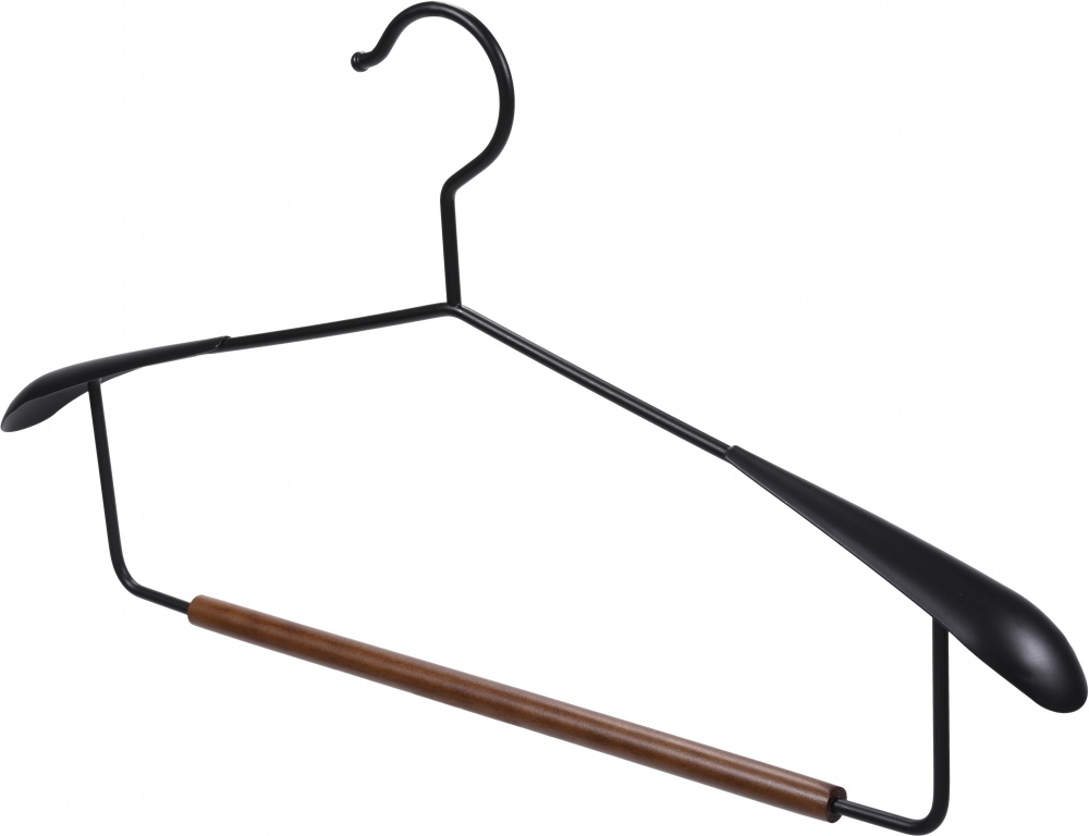 Плечики Vivendi Lotus wood 1.2 черный орех