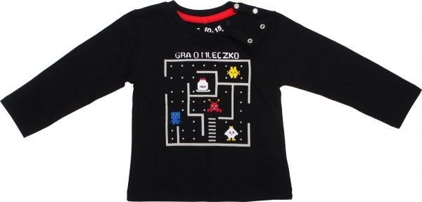 Футболка для девочек 5.10.15. 5H3901 р.74 черный 