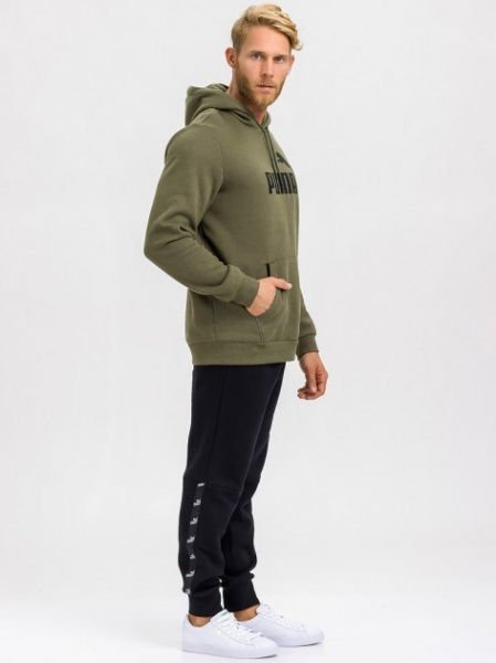 Джемпер Puma Essentials+ Fleece Hoody 85242215 р. L оливковый