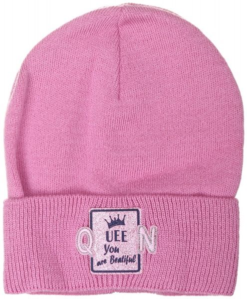 Шапочка дитяча для дівчинки Kraft+ 149м р.52-54 пильна троянда 