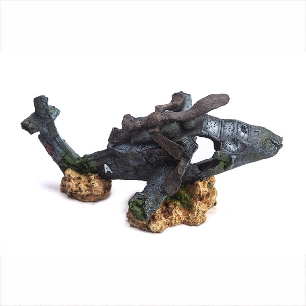 Декоративная фигура Поврежденный вертолет XL-CH520