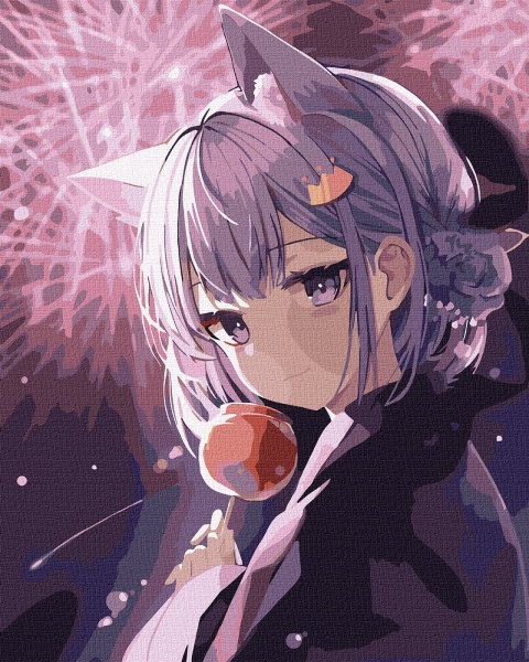 Картина за номерами Феєрверки бажань 40х50 см Ідейка 