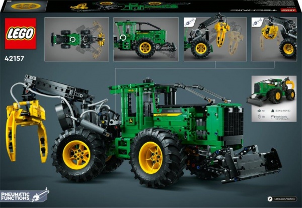 Конструктор LEGO Technic Трелювальний трактор John Deere 948L-II 42157