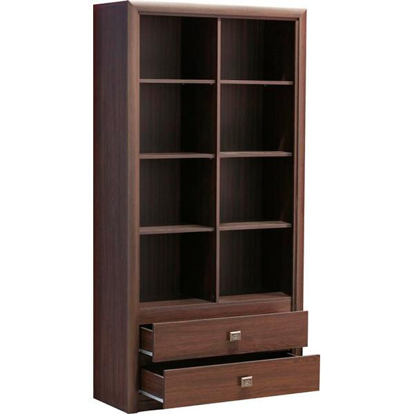 Стеллаж Gerbor Кoeh REG2S(N) 2005x1035x400 мм венге