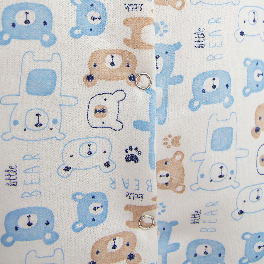 Комбинезон детский для мальчика Blanka Мишки р.74 голубой