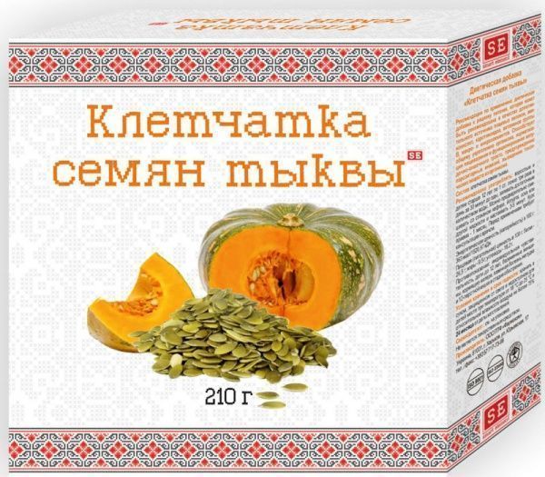 Добавка дієтична Farmakom клітковина насіння гарбуза 210 г 