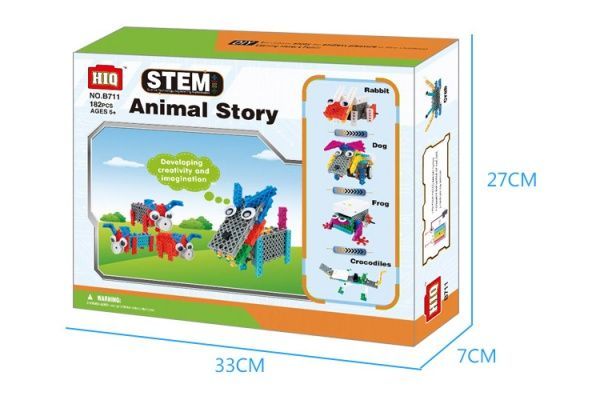 Конструктор електронний HIQ B711 12 в 1 173 деталі