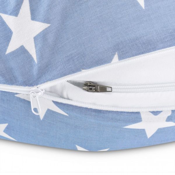 Подушка для вагітних Стандарт Зірка 35х200 см Блакитна IDEIA