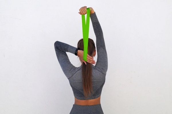 Эспандер PowerPlay петля 500х50х0.8 мм зеленый PP-4114