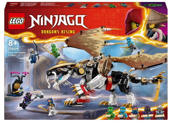 Конструктор LEGO NINJAGO Еґалт Повелитель Драконів 71809