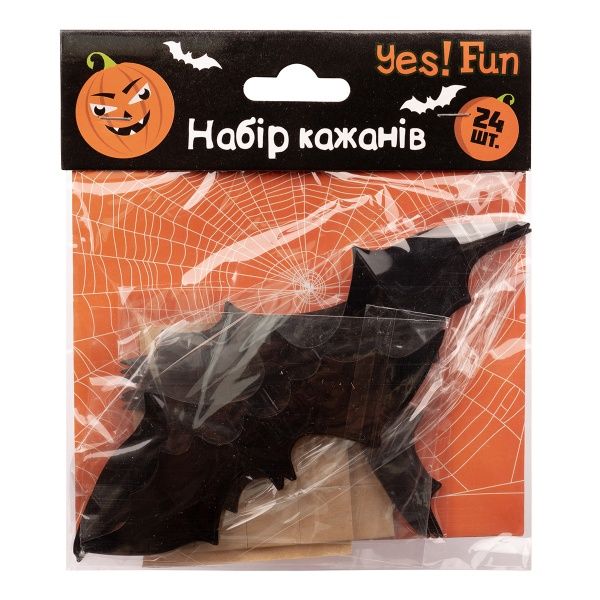 Набір декоративний Fun Кажани 973622 24 шт. YES