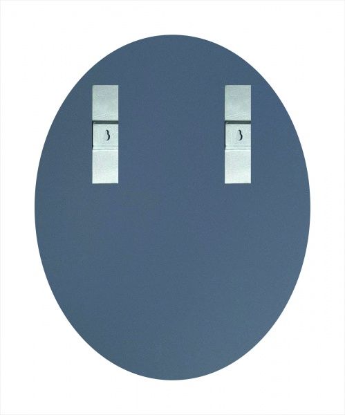 Дзеркало настінне ЛАДА ГІВА 879 овал 500х400 з орнаментом бронза 