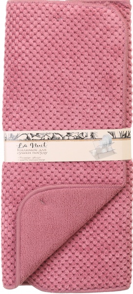 Килимок для сушіння посуду La Nuit Stria 38х50 см ліловий