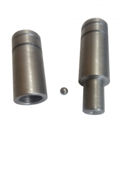 Петля с подшипником d12x70мм сталь универсальная 1 шт.