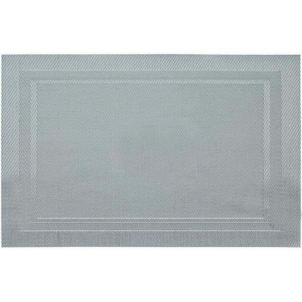 Коврик для сервировки 33x48 см серебро