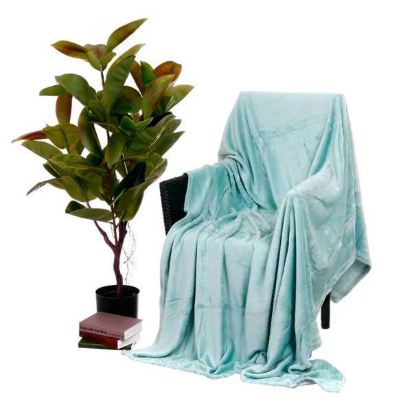 Плед Basic Изумруд 200x220 см зеленый La Nuit 