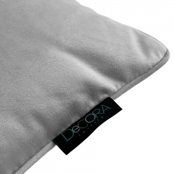 Подушка декоративная VELOUR 40x80 см стальной Decora textile 