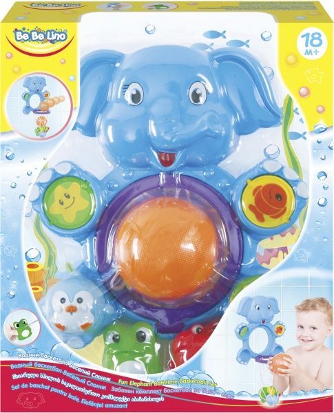 Водный баскетбол Bebelino Веселый слоник 58111