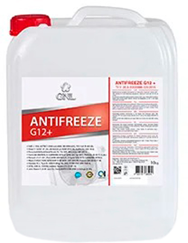 Антифриз GNL G12+ -40°C G12+ готовий 10л червоний (01110017)