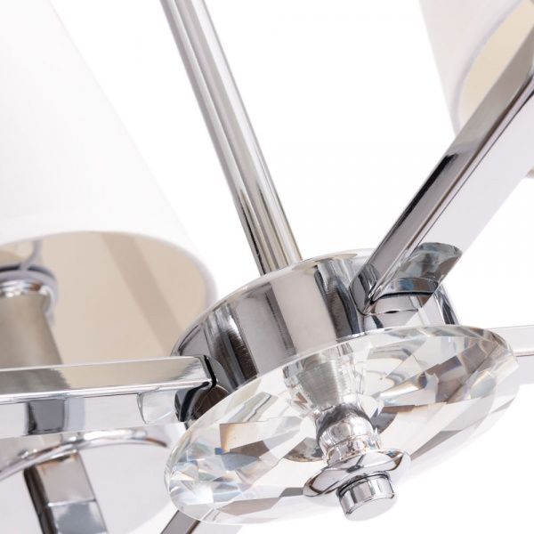 Люстра подвесная Arte Lamp 4x60 Вт E14 белый/хром A3260SP-4CC 