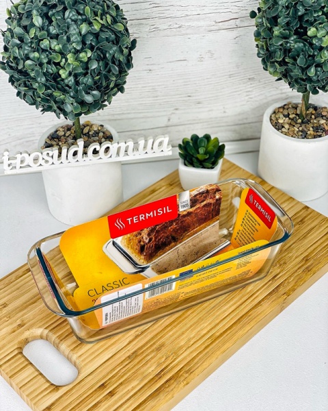 Форма для выпекания кекса 28,5 см стекло PBSP285A Termisil