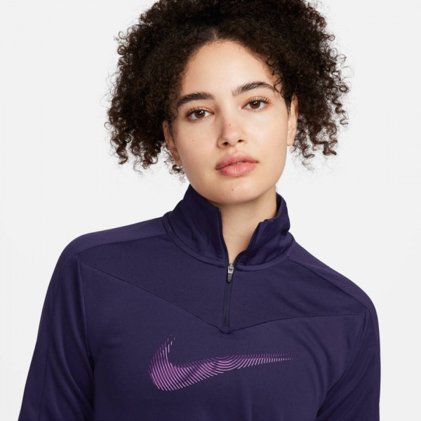 Джемпер Nike W NK DF SWOOSH HBR HZ PACER FB4687-555 р.XL синій