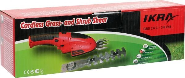 Ножиці акумуляторні Ikra Mogatec GBS 3,6 V