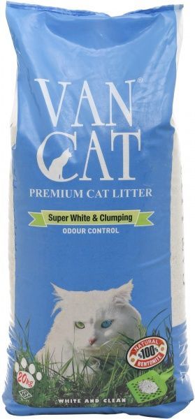 Наповнювач для котячого туалету VanCat 20 кг 55454