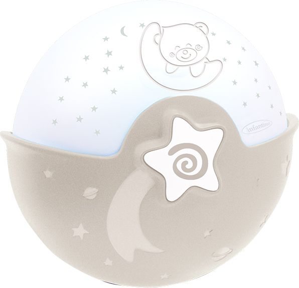 Светильник Infantino Спокойные сны серый 004909I