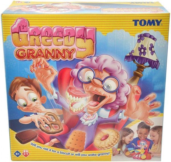 Гра настільна Tomy Жадібна бабуся T72465