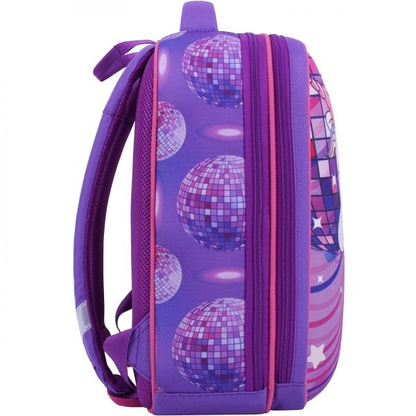 Рюкзак шкільний Bagland Єдиноріг 17 л фiолетовий 503 (0013466)