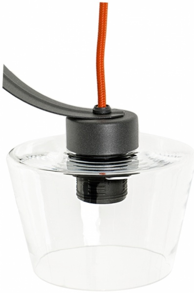 Люстра підвісна Luminex Edit 5xE27 чорний 7567 