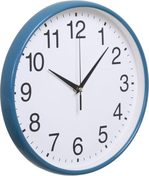 Часы настенные Trice 30 см синие Ningbo Royal Clock