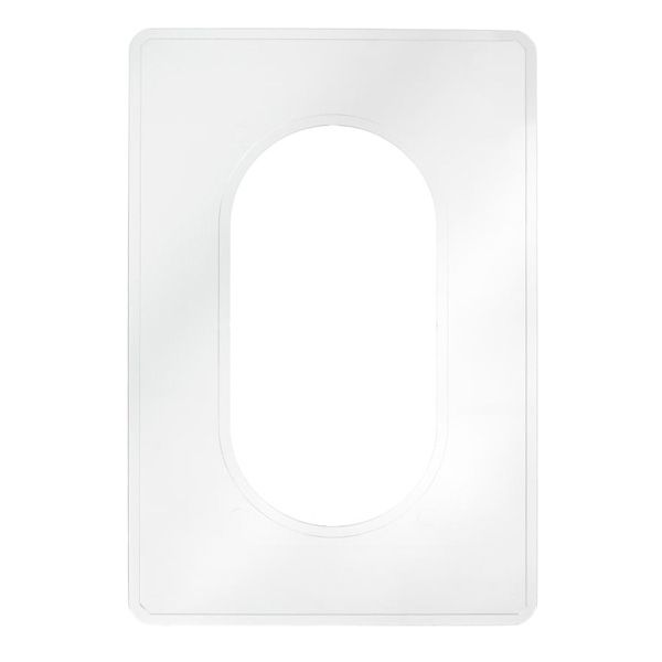 Рамка захисна під вимикач Мінімакс 140х210 мм прозора